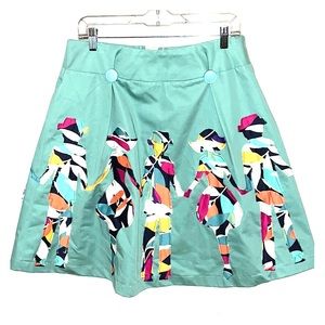 VINTAGE Handmaid Patch People Circle Skirt